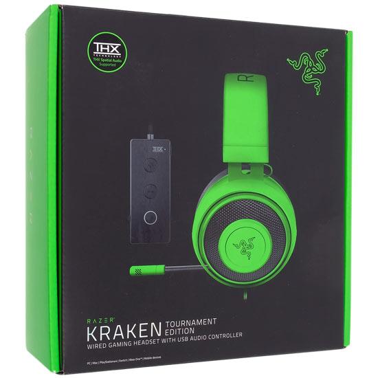 【中古】Razer ゲーミングヘッドセット Kraken Tournament Edition RZ...