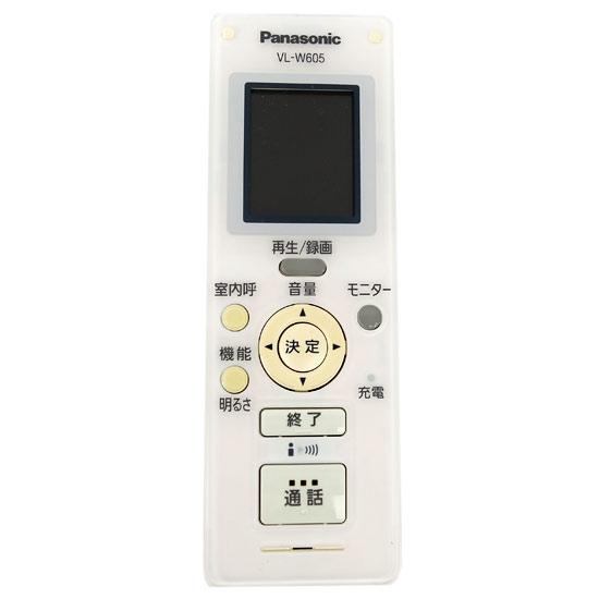 【中古】Panasonic ワイヤレスモニター子機 VL-W605 いたみ 電池パックなし [管理:...