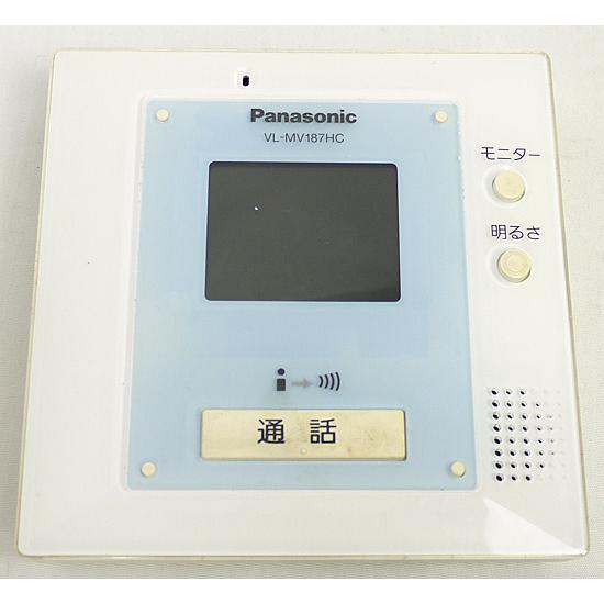 【中古】Panasonic カラーテレビドアホン カラーモニター親機 VL-MV187HC 本体のみ...