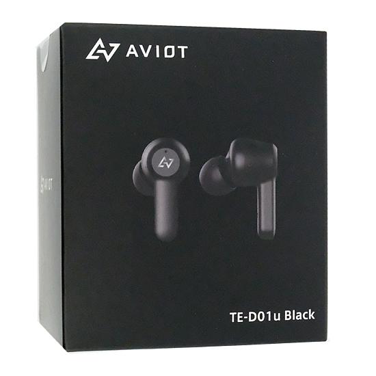 AVIOT 完全ワイヤレスイヤホン TE-D01u ブラック 未使用 [管理:1150025744]