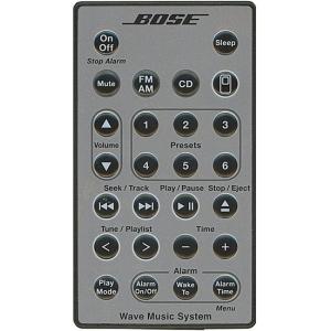 【中古】【ゆうパケット対応】BOSE Wave Music System リモコン シルバー [管理:1150026915]｜excellar-plus