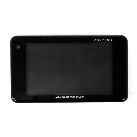 【中古】ユピテル GPS＆レーダー探知機 A230 [管理:1150027461]