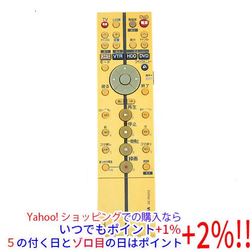 【中古】TOSHIBA製 HDD＆DVDレコーダー用リモコン SE-R0202(79101502)