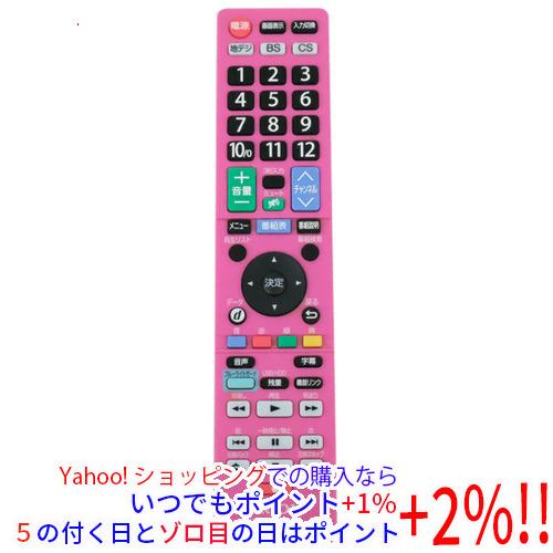 【中古】ORION テレビ用リモコン RC-003 ピンク