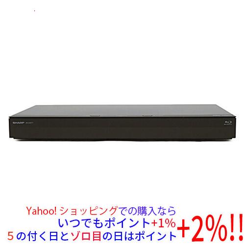 【中古】SHARP AQUOS ブルーレイディスクレコーダー 2TB 2B-C20EW1 リモコンな...