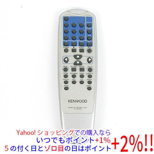 【中古】KENWOOD オーディオ用リモコン RC-DV500