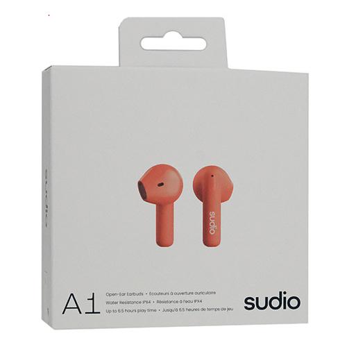 爆買Sudio 完全ワイヤレスイヤホン Sudio A1 SD-1704 シエナレッド 未使用
