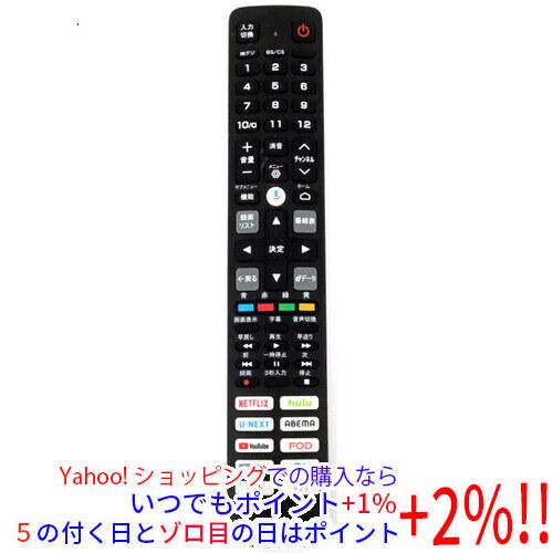 【中古】TCL テレビ用リモコン RC843 JJB2