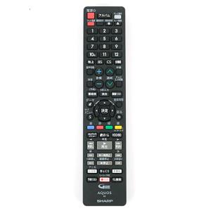 爆買【中古】SHARP製 ブルーレイディスクレコーダー用リモコン GB415PA