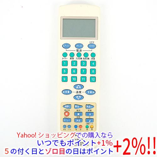 【中古】オーム電機 地デジ対応 多機能リモコン AV-R600Y
