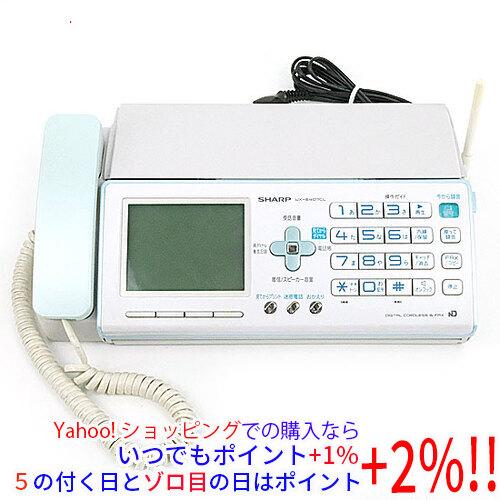 【中古】SHARP 電話機 親機のみ UX-E407CL 本体のみ