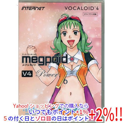 【ゆうパケット対応】【新品訳あり(箱きず・やぶれ)】 VOCALOID4 Library Megpo...