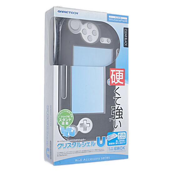 【新品訳あり(箱きず・やぶれ)】 ゲームテック Wii U用ゲームパッド保護カバー クリスタルシェル...