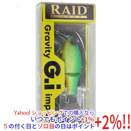 RAID JAPAN ルアー G.I(ジーアイ) グラビティインパクト 002 シマナシタイガー
