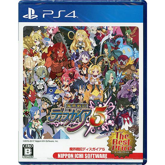 爆買【ゆうパケット対応】魔界戦記ディスガイア5 The Best Price PS4