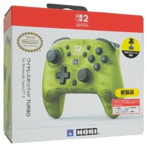 【新品訳あり(箱きず・やぶれ)】 HORI ワイヤレスホリパッド TURBO for Nintendo Switch 2 NSX-133 シャインイエロー