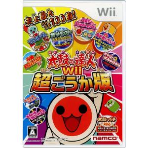 【中古】【ゆうパケット対応】太鼓の達人Wii 超ごうか版(ソフト単品版) Wii 元箱あり [管理:...