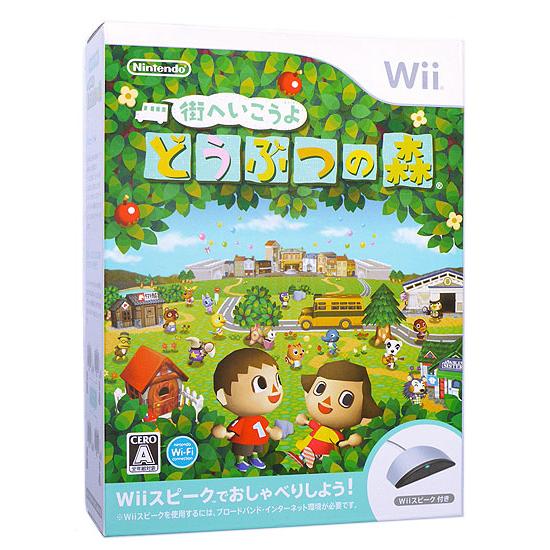 【中古】街へいこうよ どうぶつの森 Wiiスピーク付き Wii [管理:1350001957]