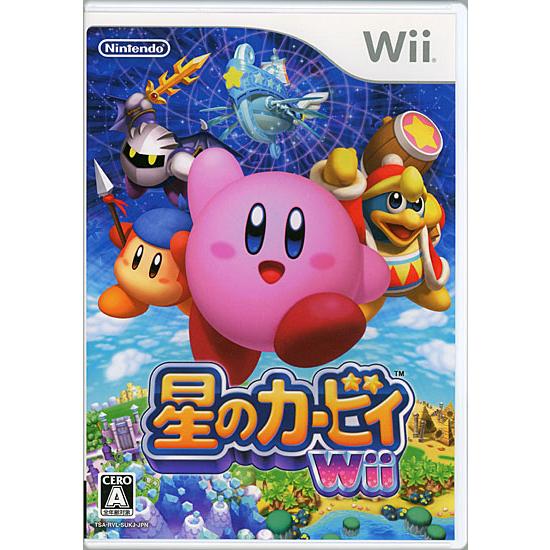 【中古】【ゆうパケット対応】星のカービィ Wii ディスク傷・説明書いたみ [管理:13500023...