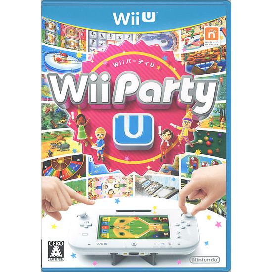 【中古】【ゆうパケット対応】Wii Party U Wii U ディスク傷・水平スタンドなし [管理...