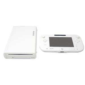 【中古】任天堂 Wii U BASIC SET shiro 8GB 本体・ゲームパッドのみ [管理:1350004788]｜excellar-plus