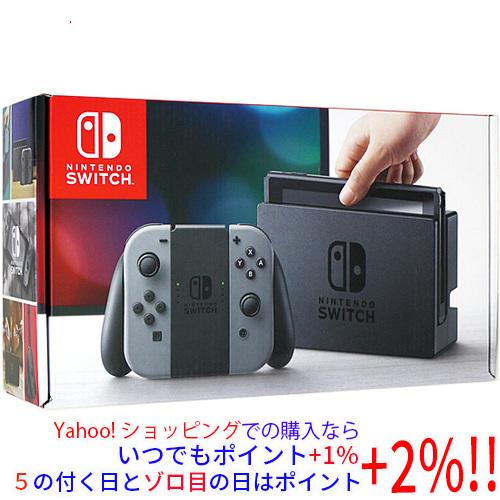 【中古】任天堂 Nintendo Switch グレー Joy-Conなし 元箱あり