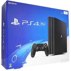 【中古】SONY プレイステーション4 Pro 1TB ブラック CUH-7000BB01 元箱あり [管理:1350007611]｜excellar-plus