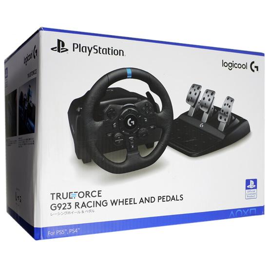 【中古】Logicool Racing Wheel ＆ Pedal G923 ブラック 元箱あり [...