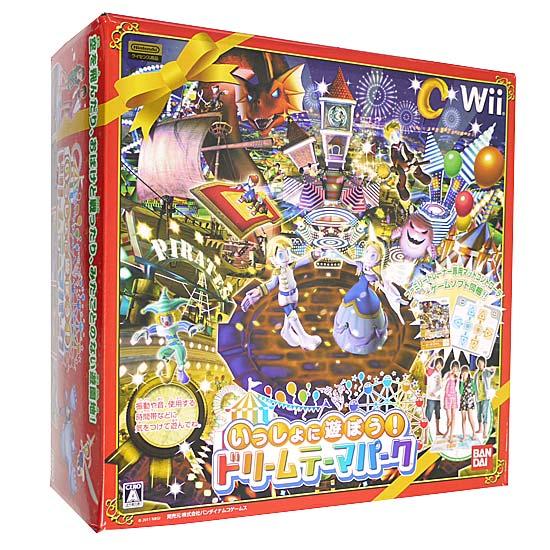 【中古】いっしょに遊ぼう!ドリームテーマパーク 専用マットコントローラ同梱版 Wii [管理:135...