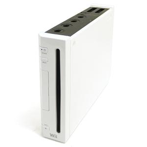 【中古】任天堂 家庭用ゲーム機 Wii [ウィー] 本体のみ カバーなし [管理:1350009578]