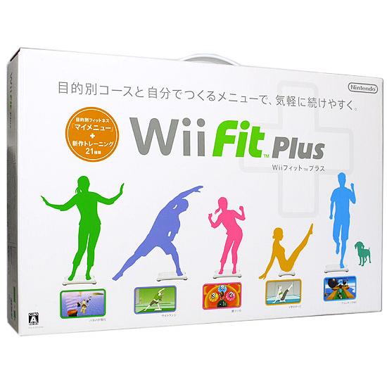 【中古】Wiiフィット プラス バランスWiiボードセット Wiiボードいたみ [管理:135000...