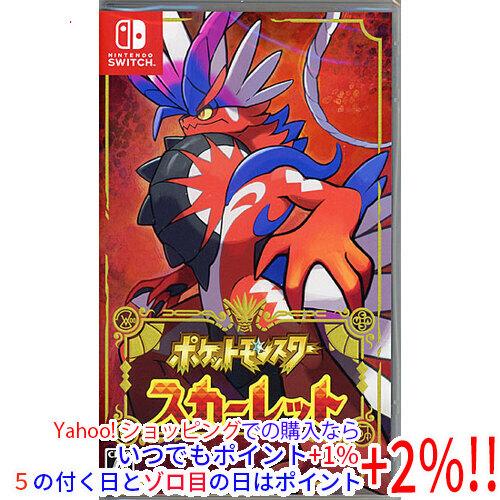【中古】【ゆうパケット対応】ポケットモンスター スカーレット Nintendo Switch