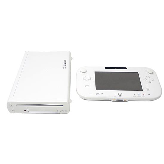 【中古】任天堂 Wii U PREMIUM SET shiro 32GB 本体・ゲームパッドのみ ゲ...