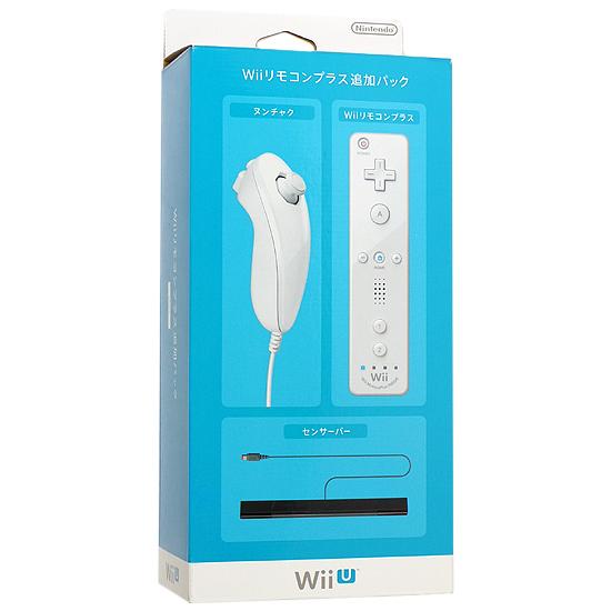 【中古】任天堂 Wiiリモコンプラス追加パック RVL-A-AS02 シロ 元箱あり [管理:135...