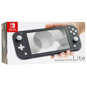 【中古】任天堂 Nintendo Switch Lite(ニンテンドースイッチ ライト) HDH-S-GAZAA グレー 本体のみ 液晶画面いたみ 元箱あり [管理:1350010902]｜excellar-plus