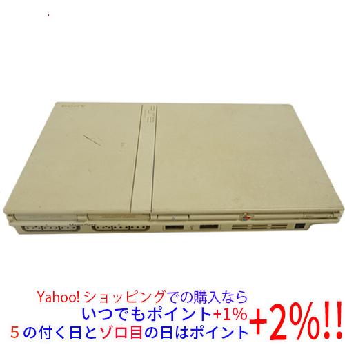 【中古】SONY プレイステーション2 ホワイト SCPH-75000CW 本体のみ 本体いたみ