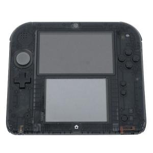 【中古】任天堂 ニンテンドー2DS クリアブラック FTR-S-KCAA 本体のみ [管理:1350...