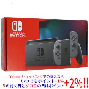 Nintendo Switch 【中古】任天堂 グレー 液晶画面いたみ 元箱あり
