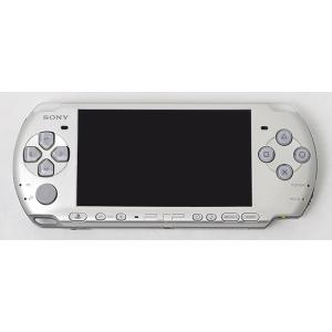 【中古】SONY PSP ミスティック・シルバー PSP-3000 MS バッテリーなし [管理:1350011528]｜excellar-plus