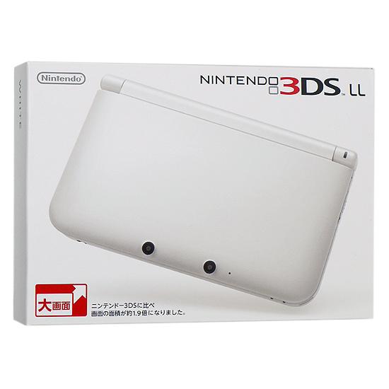 【中古】ニンテンドー3DS LL ホワイト SPR-S-WAAA タッチペンなし・液晶画面いたみ 元...