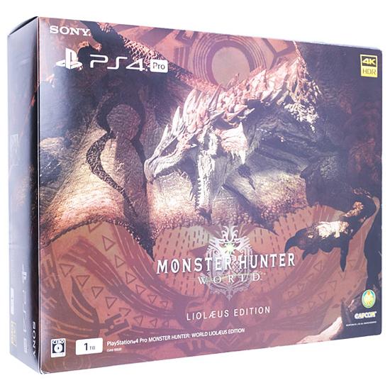 【中古】SONY プレイステーション4 Pro 1TB MONSTER HUNTER： WORLD ...