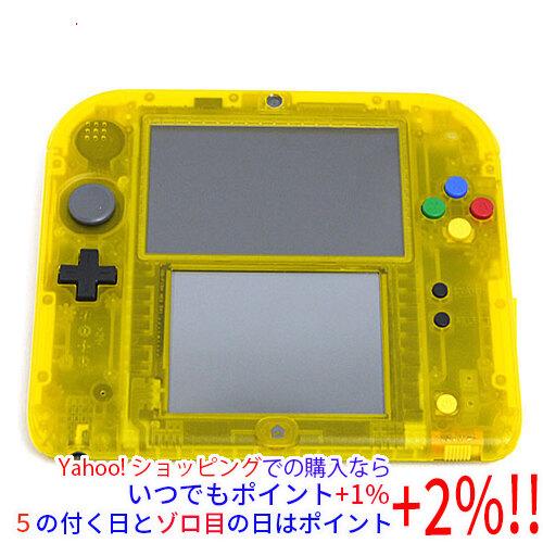 【中古】任天堂 ニンテンドー2DS 『ポケットモンスター ピカチュウ』 限定パック クリアイエロー