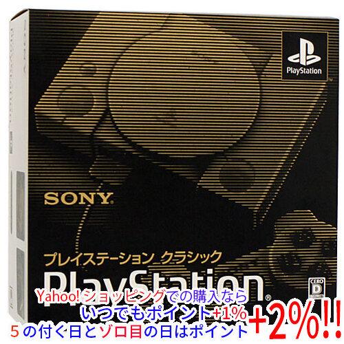 【中古】SONY プレイステーション クラシック SCPH-1000RJ 外箱いたみ 元箱あり