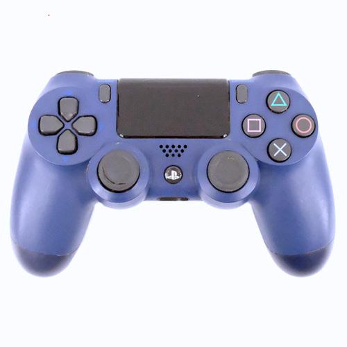 【中古】SONY ワイヤレスコントローラー DUALSHOCK4 ミッドナイト・ブルー CUH-ZC...
