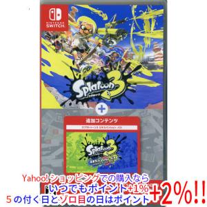 爆買【中古】【ゆうパケット対応】スプラトゥーン3 + エキスパンション Nintendo Switch カバーいたみ