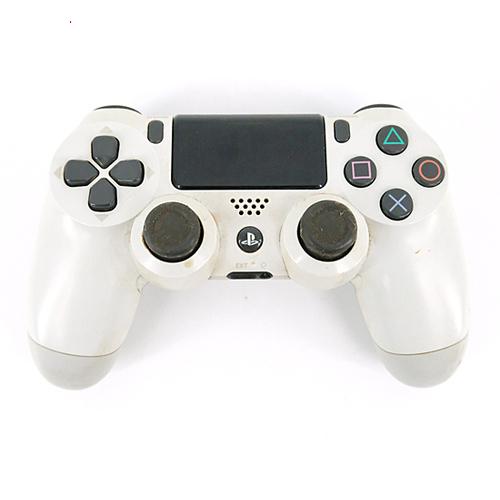 爆買【中古】SONY ワイヤレスコントローラー DUALSHOCK4 グレイシャー・ホワイト CUH...
