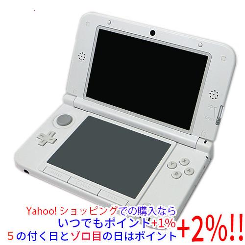 【中古】ニンテンドー3DS LL ピンクXホワイト SPR-S-RAAA 本体のみ 本体・液晶画面い...