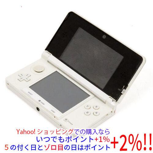 【中古】任天堂 ニンテンドー3DS アイスホワイト CTR-S-WAAA 本体いたみ・タッチペンなし...