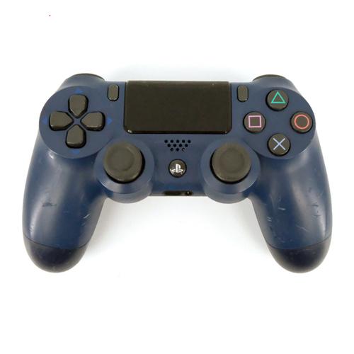 【中古】SONY ワイヤレスコントローラー DUALSHOCK4 ミッドナイト・ブルー CUH-ZC...