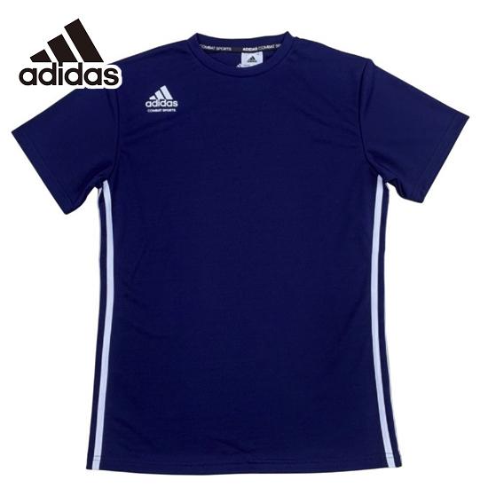 adidas アディダス L サイズ Tシャツ＆ハーフトラックパンツセット S21KTW1 Navy...